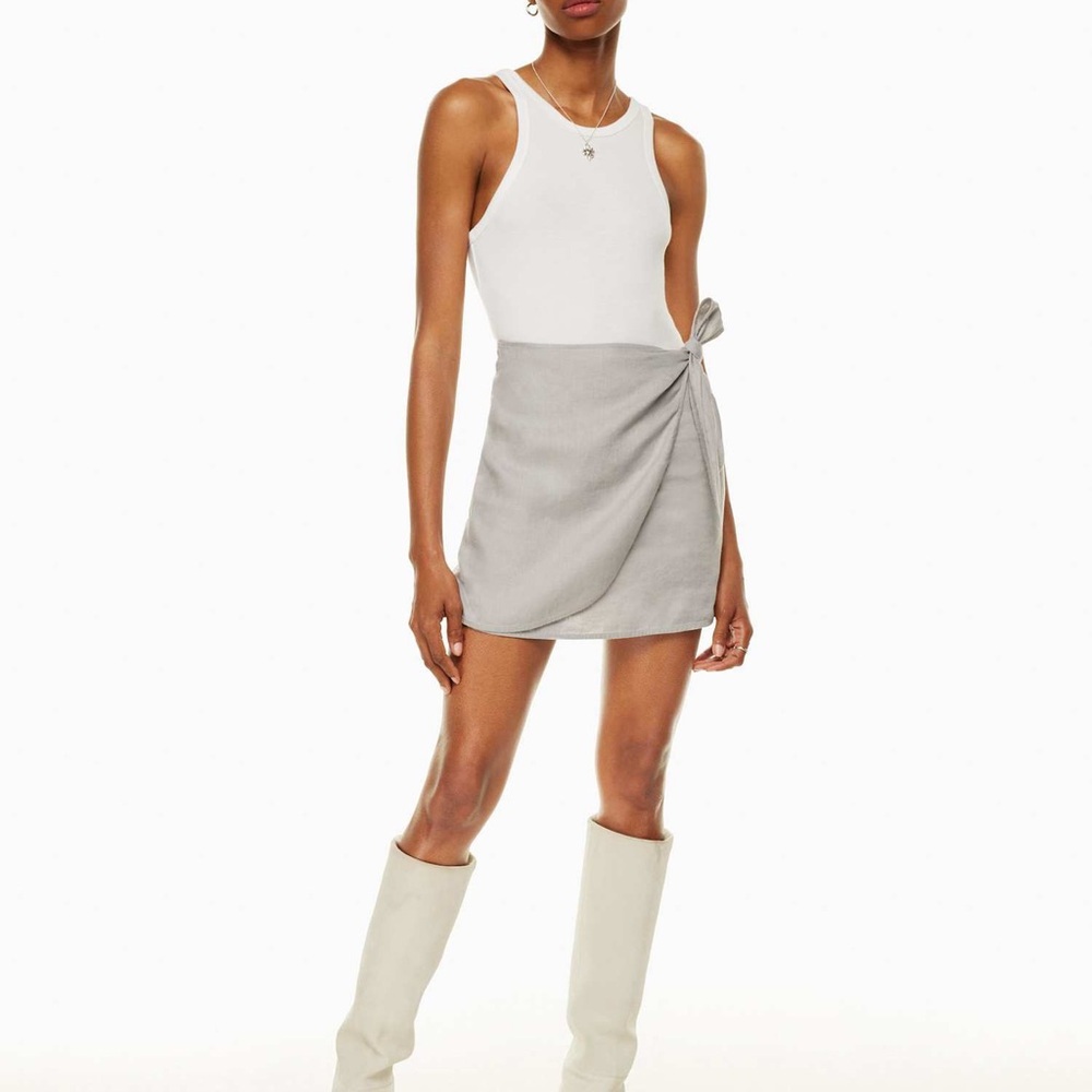 Wilfred Parthenon Linen Skirt